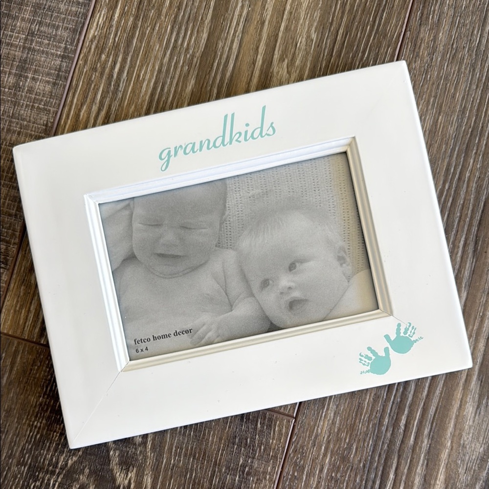White "grandkids" Picture Frame